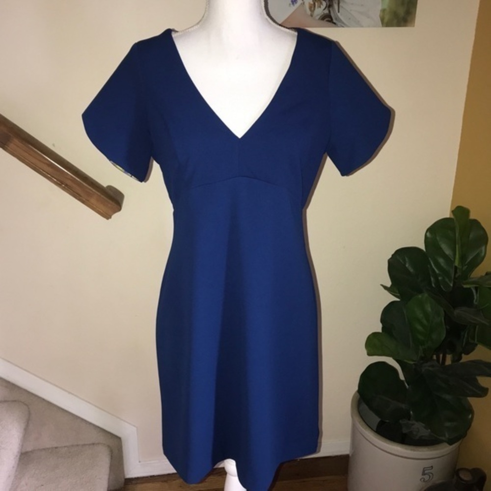 Betsey Johnson blue party cocktail dress size 6